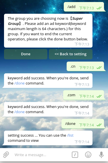 Potato Bot 功能示意图
